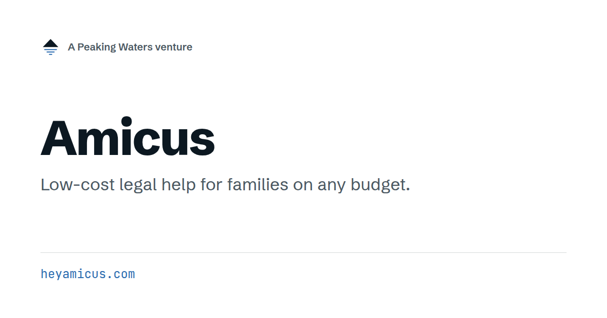 Amicus card